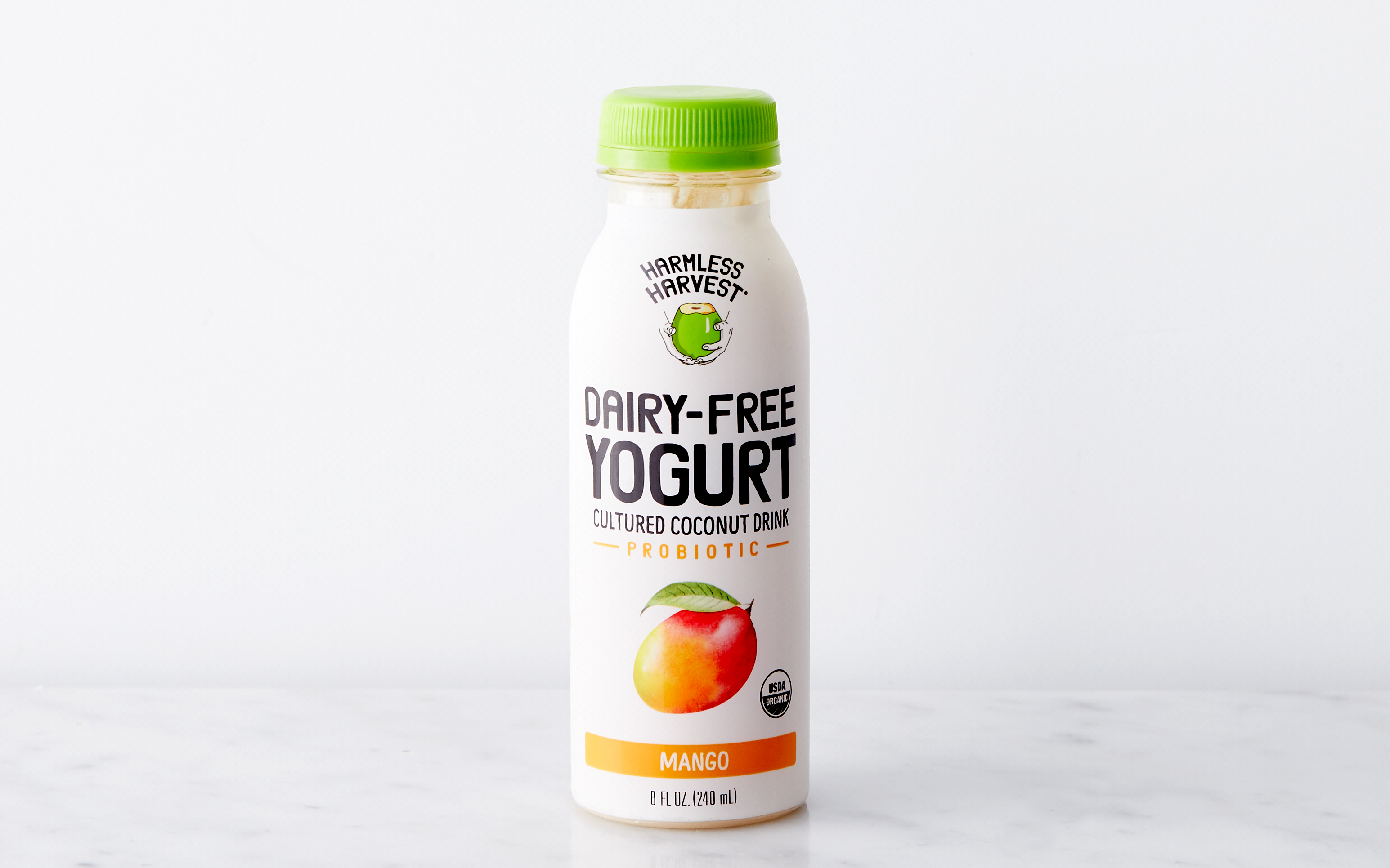 Organic Mango Cultured Coconut Yogurt Drink Harmless Harvest SF Bay